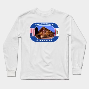 California, Riverside City, USA Long Sleeve T-Shirt